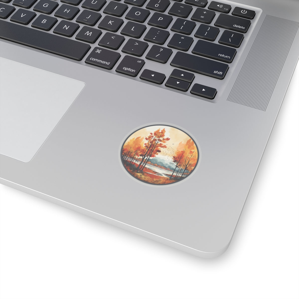 Fall Circle Indoor Vinyl Sticker