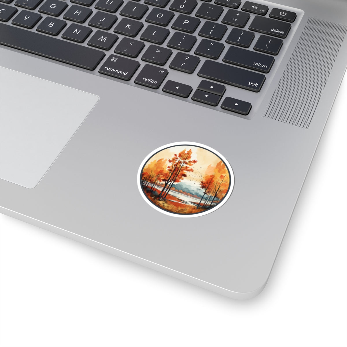 Fall Circle Indoor Vinyl Sticker