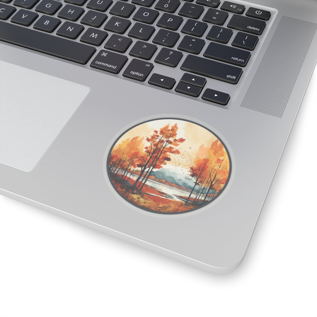 Fall Circle Indoor Vinyl Sticker