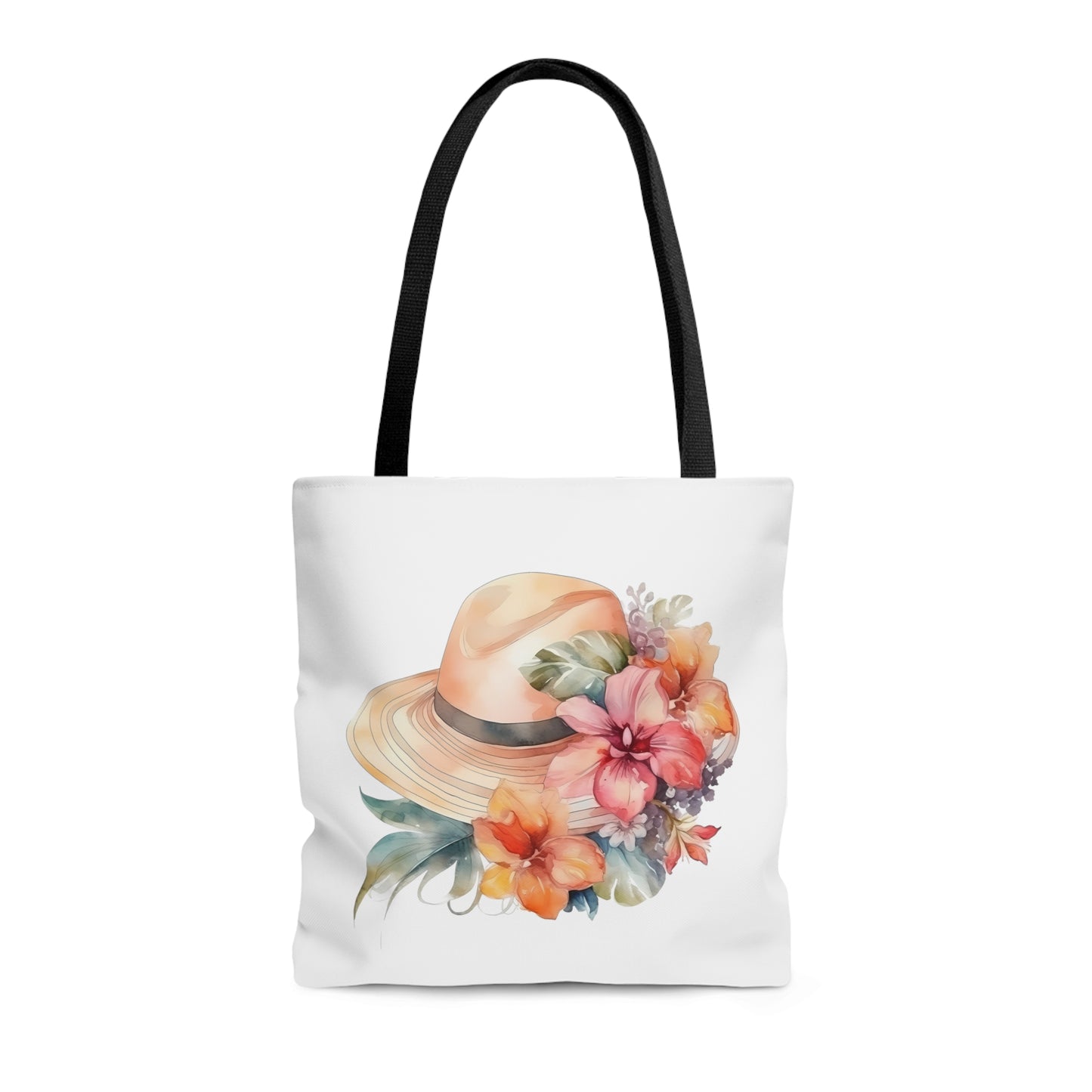 Flowers and Hat Tote Bag