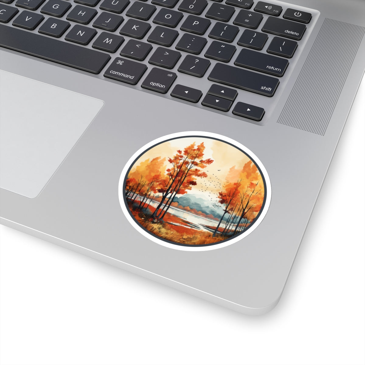Fall Circle Indoor Vinyl Sticker