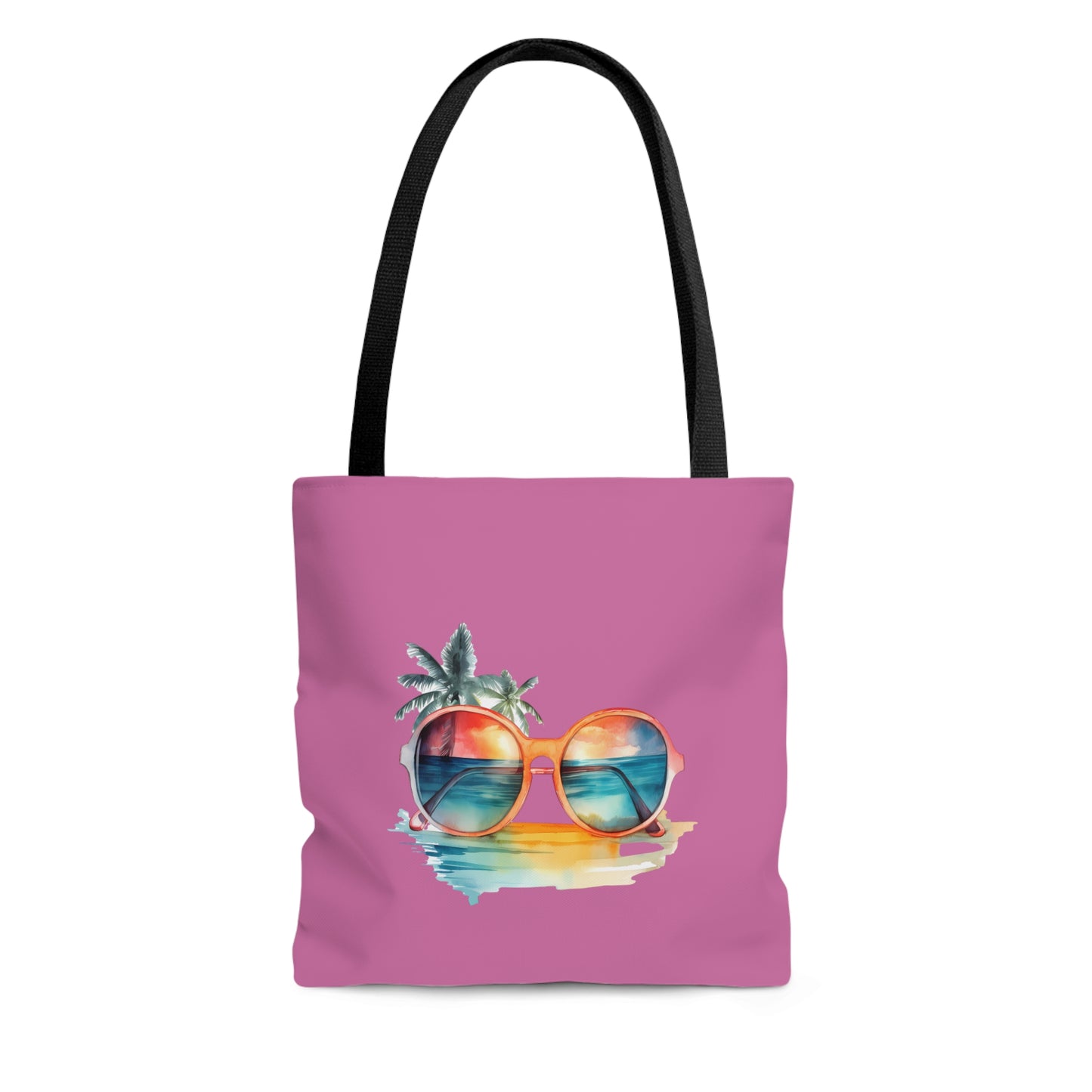 Sunglasses and Palm Trees Tote Bag