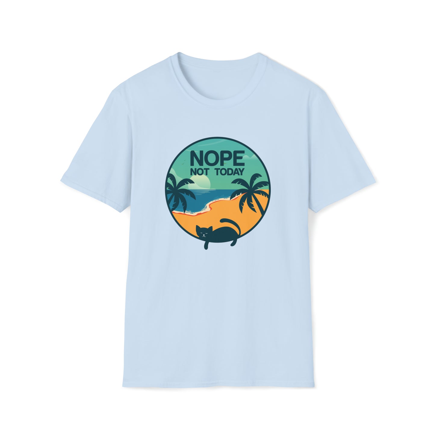 Nope Not Today Cat Shirt