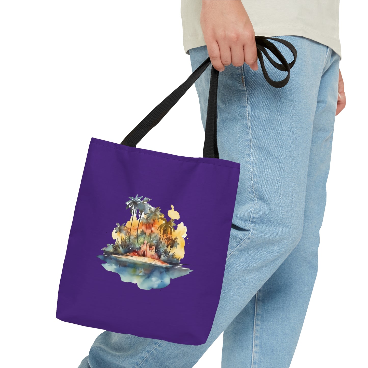 Island Sandcastle Tote Bag