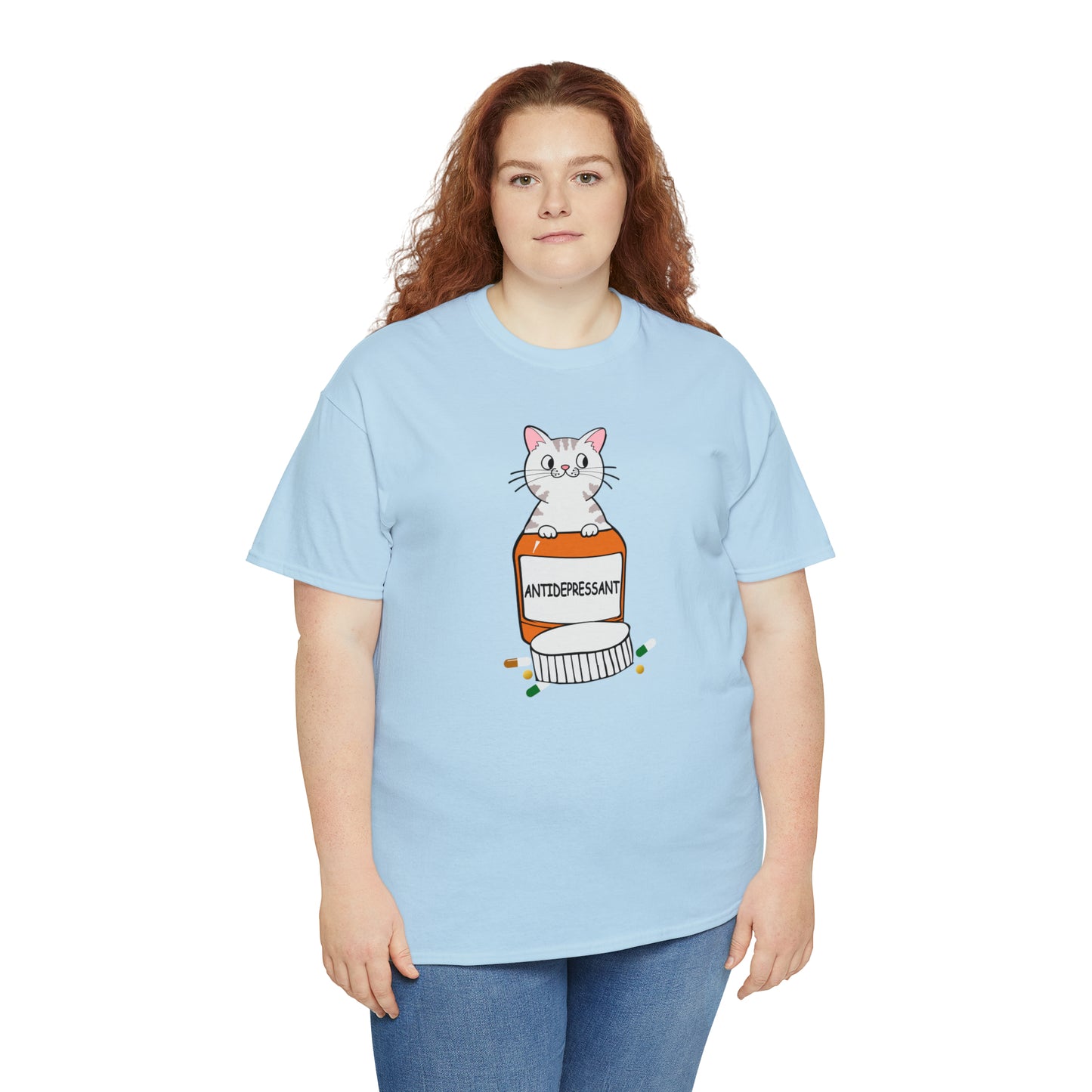 Antidepressant Cat Shirt