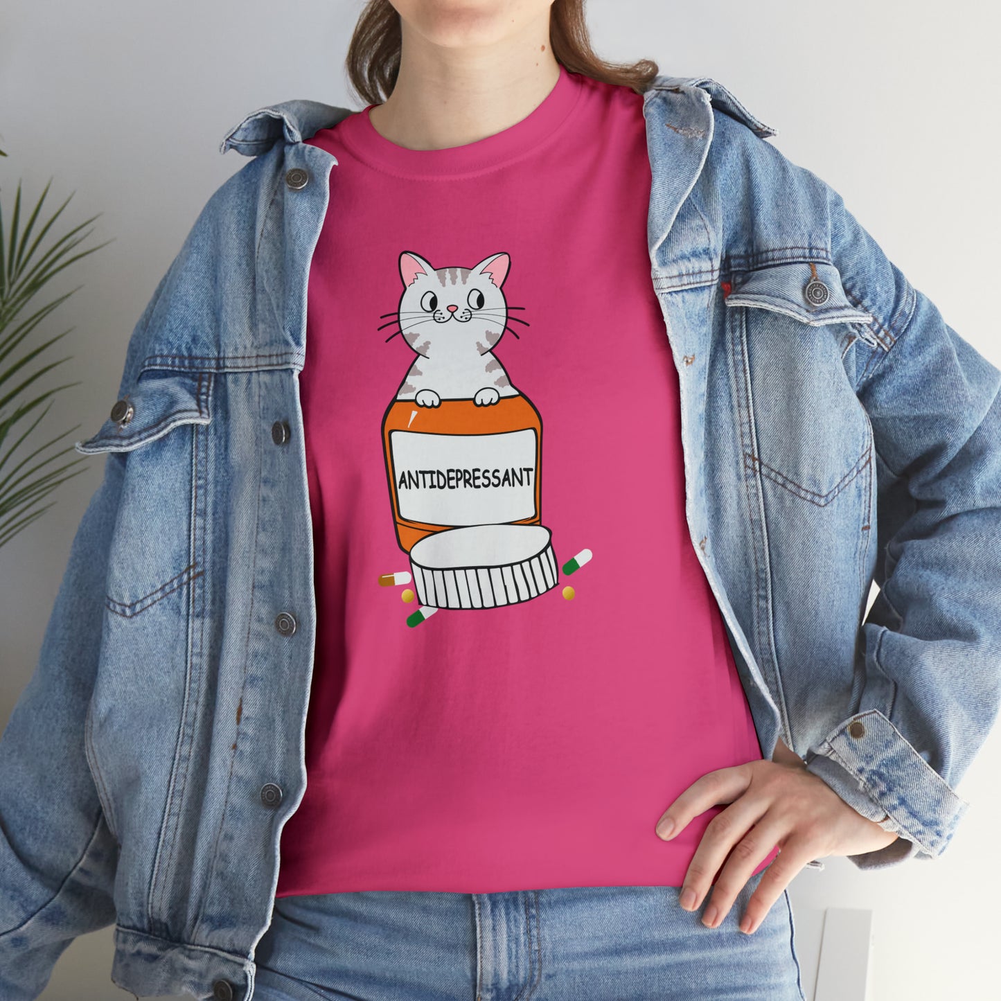 Antidepressant Cat Shirt