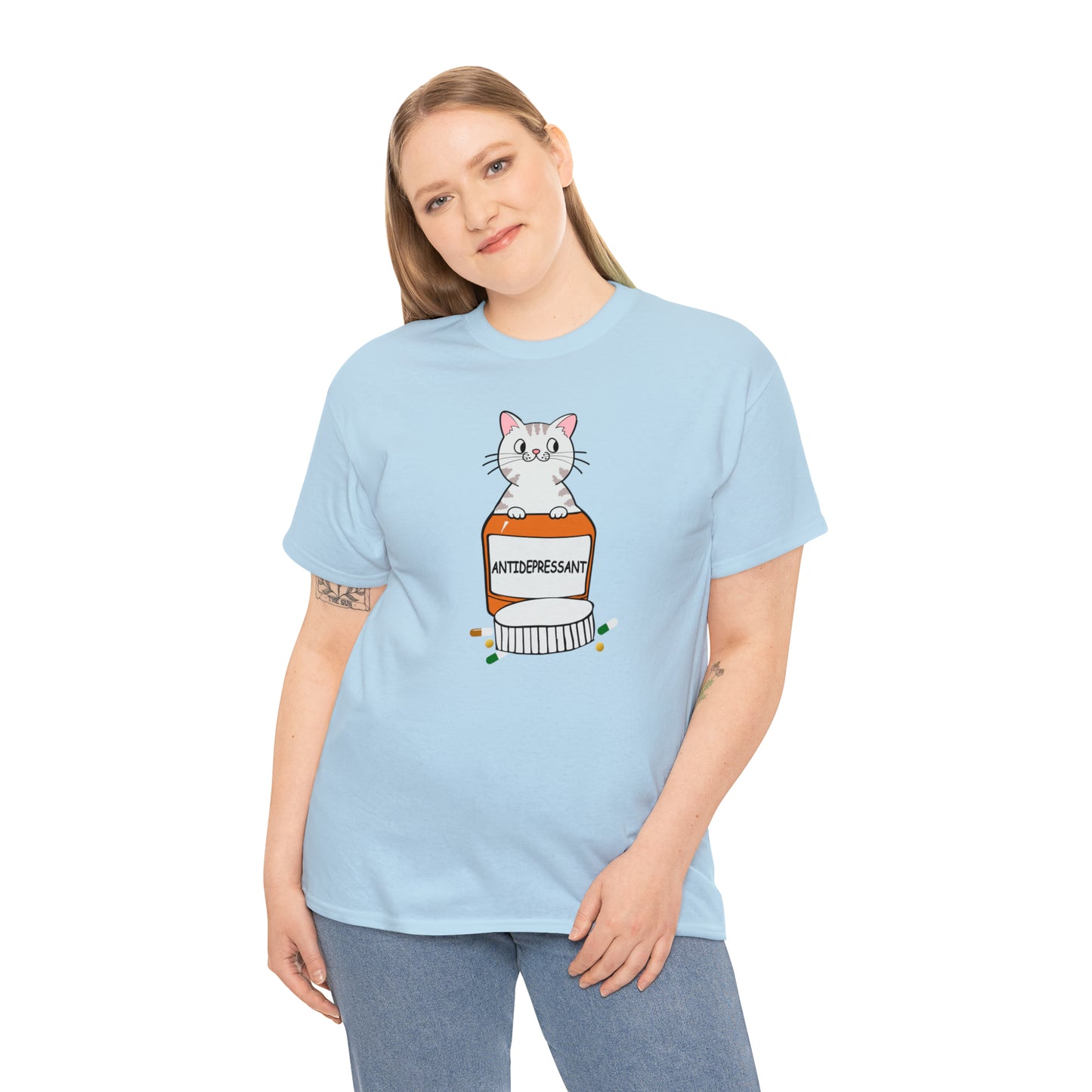 Antidepressant Cat Shirt