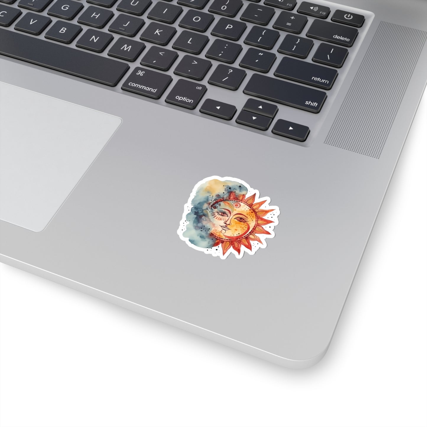 Sun and Watercolor Indoor Vinyl Sticker