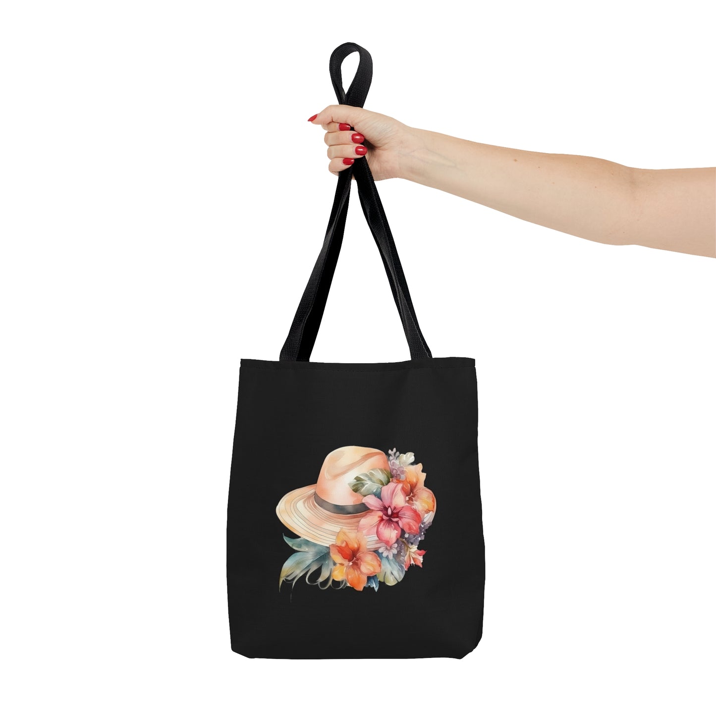 Flowers and Hat Tote Bag