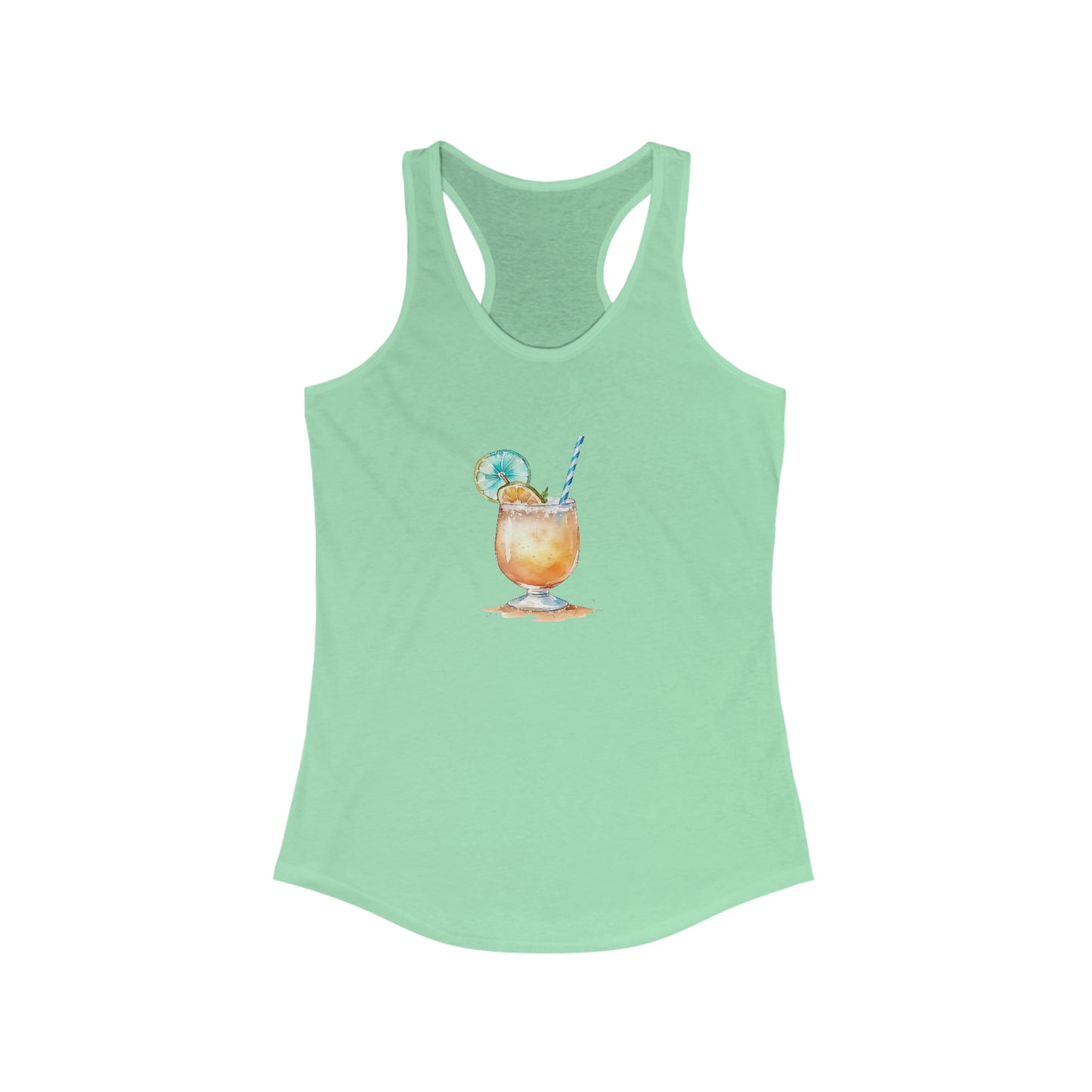 Vacay Drink Racerback Tank