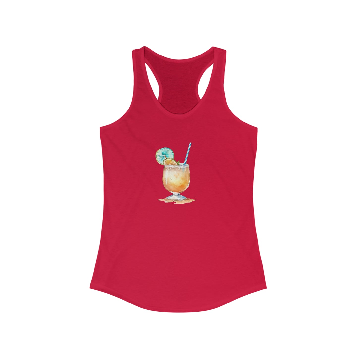 Vacay Drink Racerback Tank