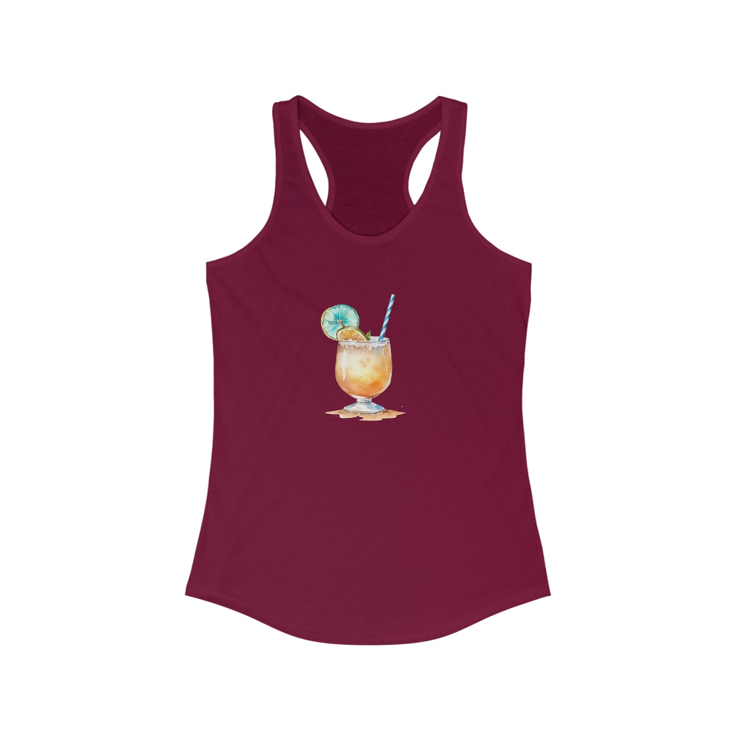 Vacay Drink Racerback Tank