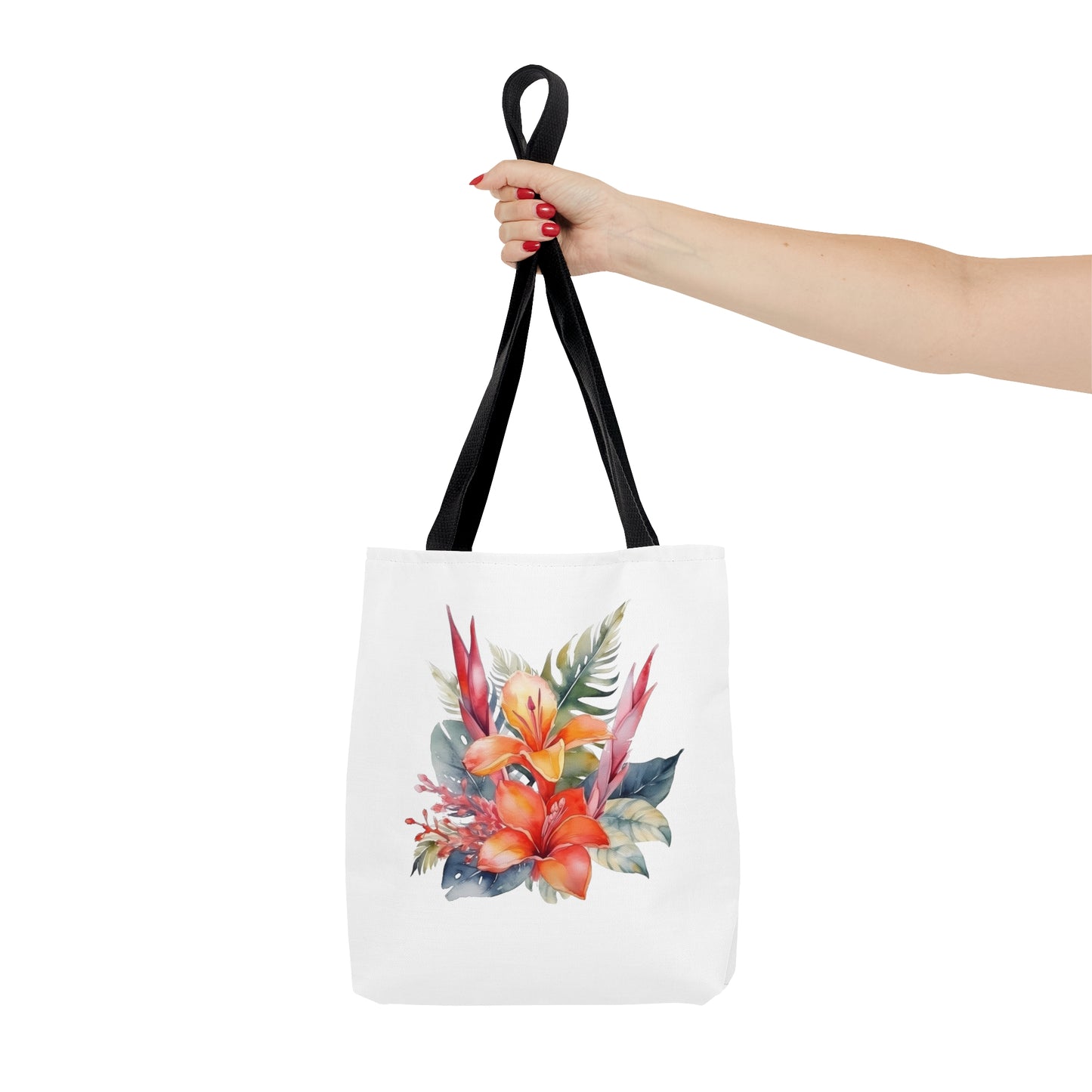 Beautiful Island Flowers Tote Bag