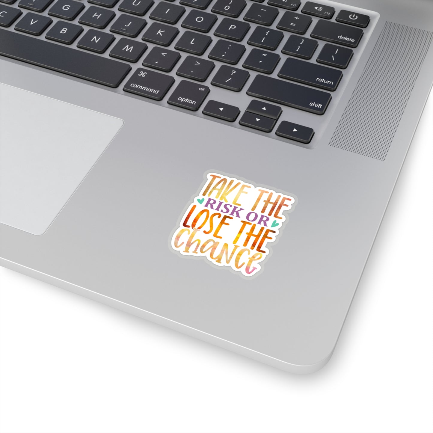 Take the Risk or Lose the Chance Indoor Vinyl Sticker