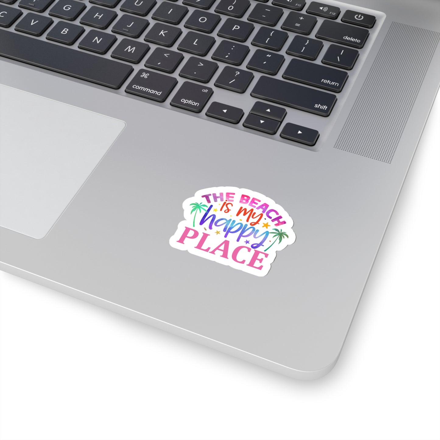 The Beach is my Happy Place Indoor Vinyl Sticker