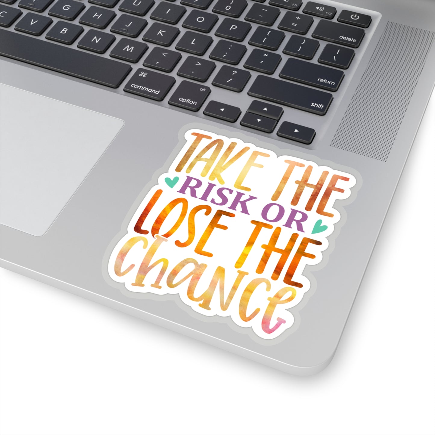 Take the Risk or Lose the Chance Indoor Vinyl Sticker