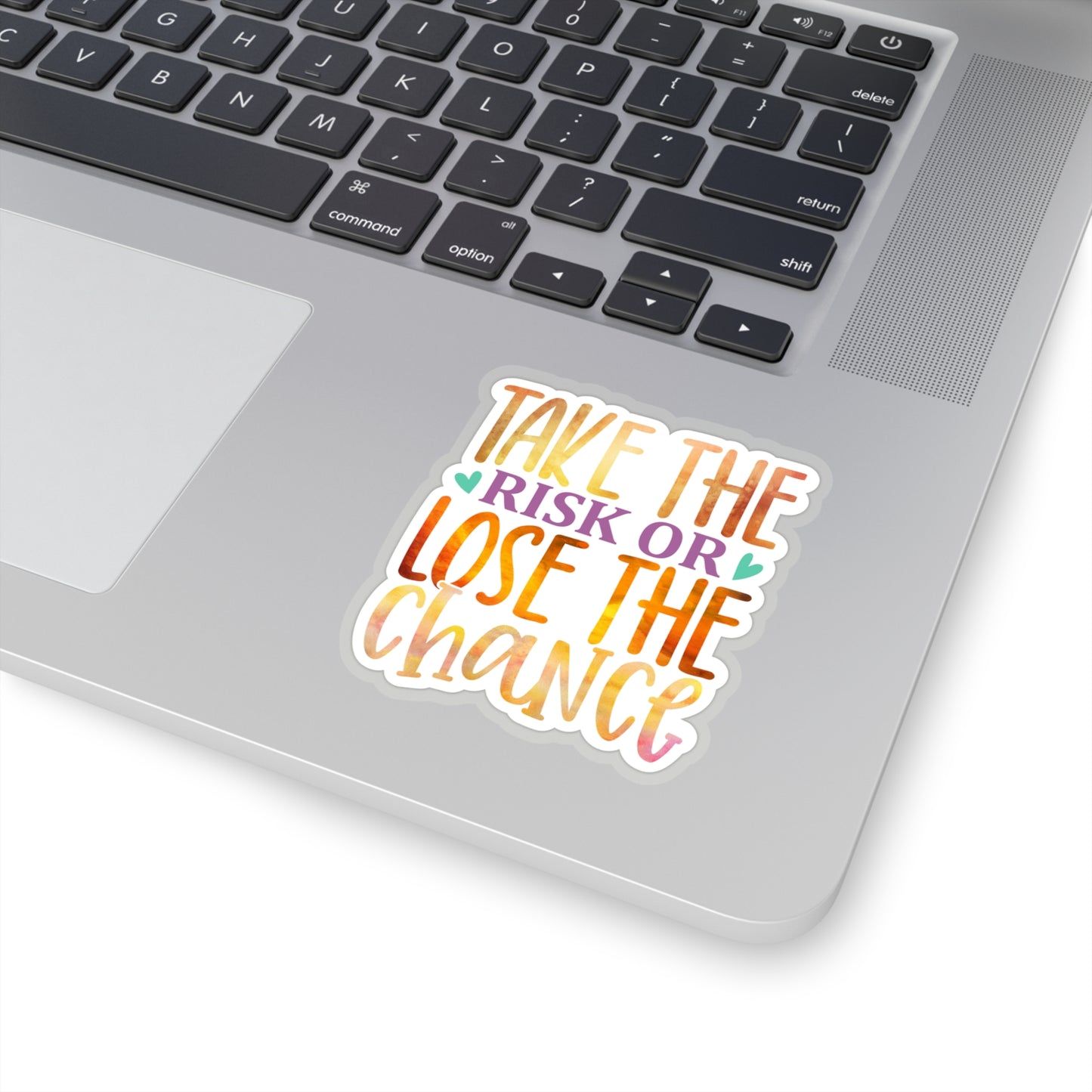 Take the Risk or Lose the Chance Indoor Vinyl Sticker