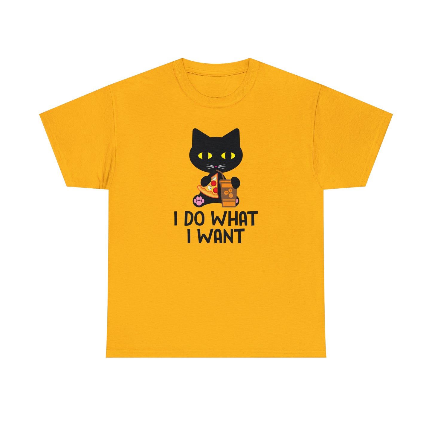 I do what I want Cat Shirt