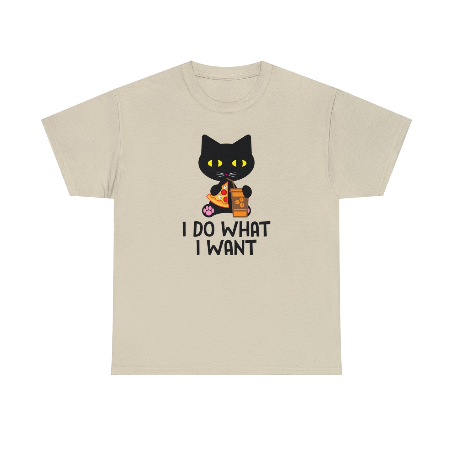 I do what I want Cat Shirt