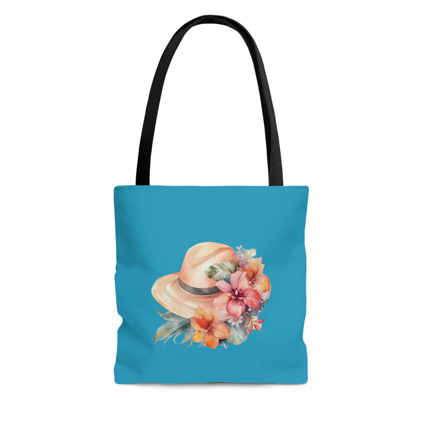 Flowers and Hat Tote Bag