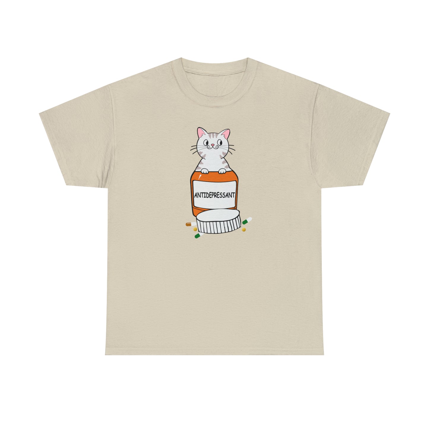 Antidepressant Cat Shirt