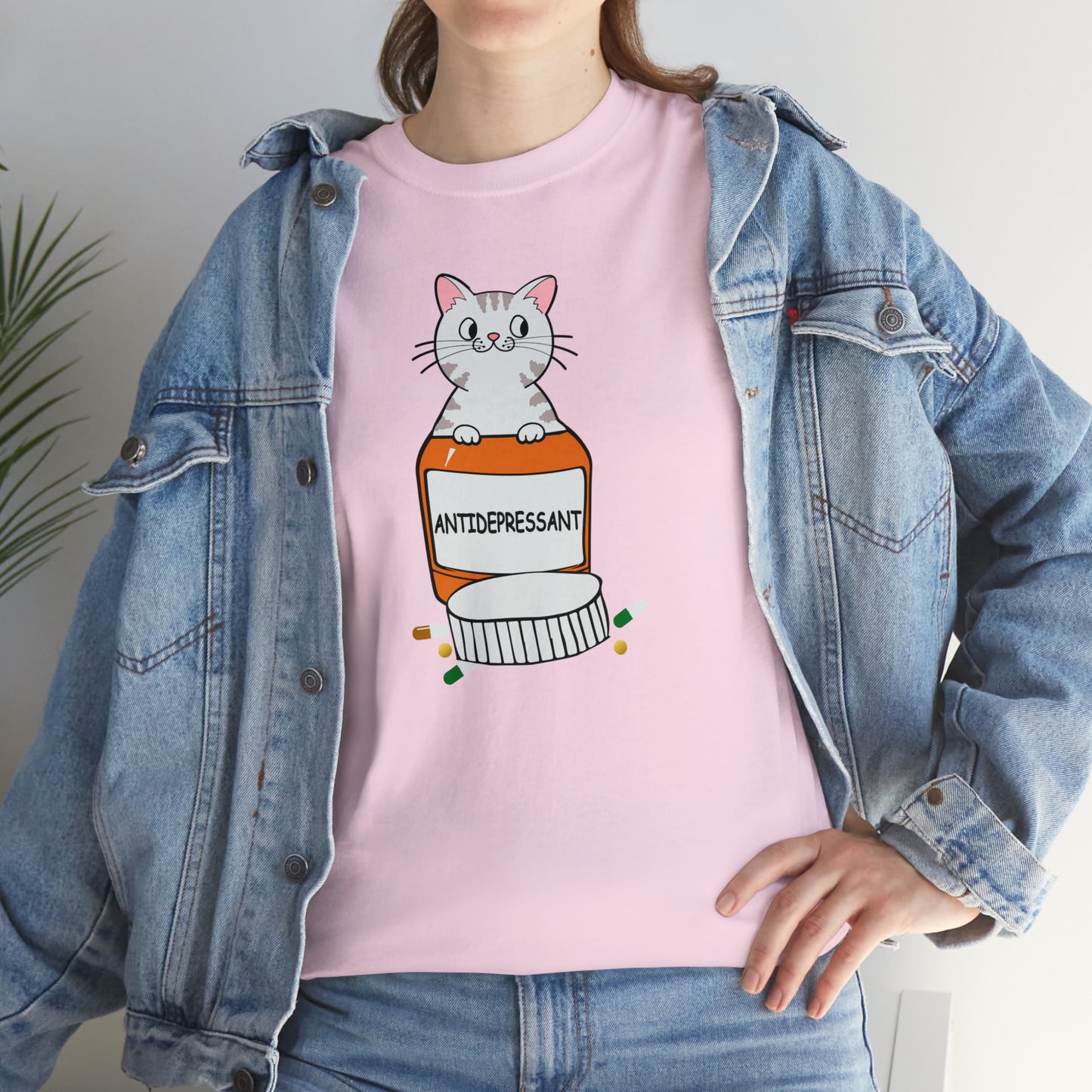 Antidepressant Cat Shirt