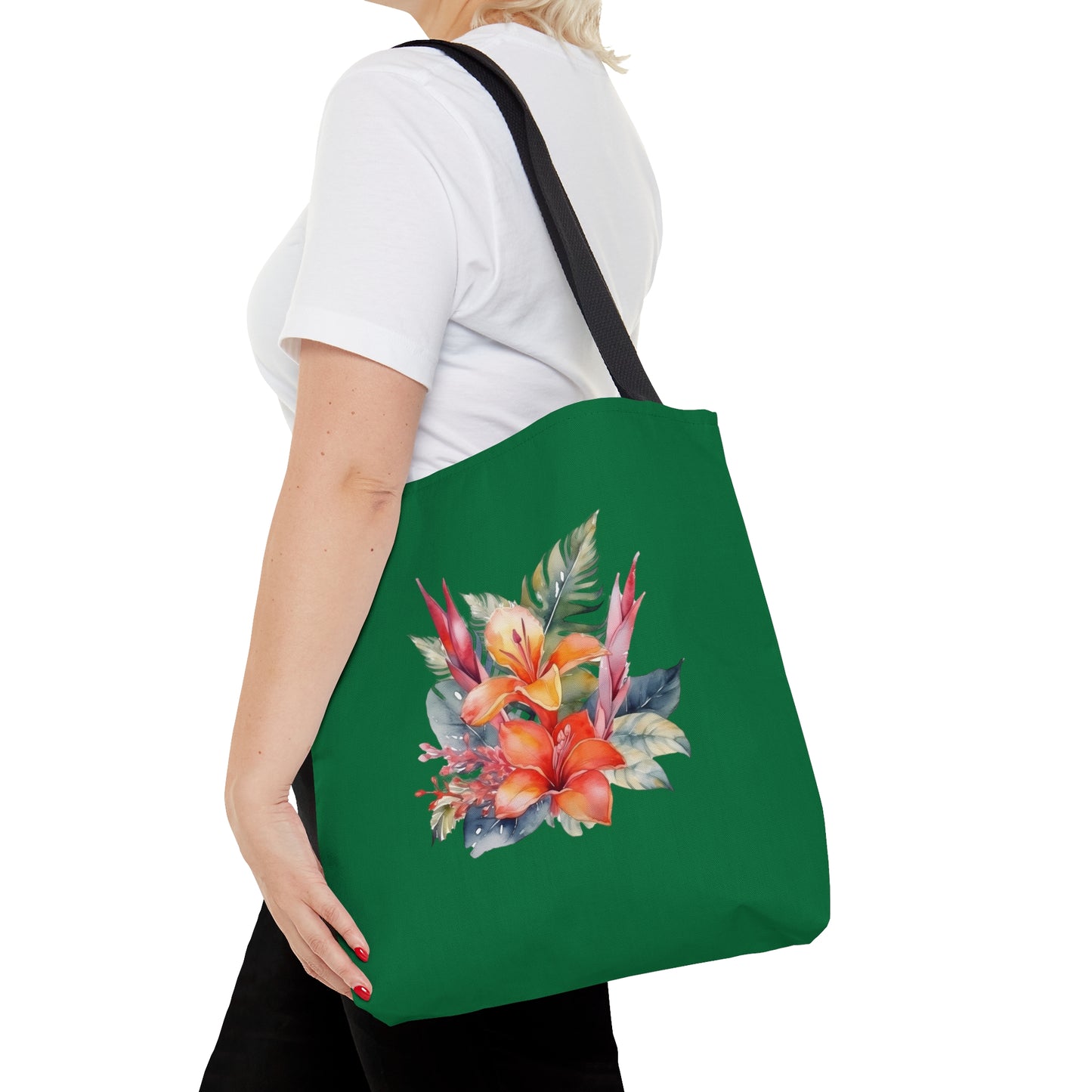 Beautiful Island Flowers Tote Bag