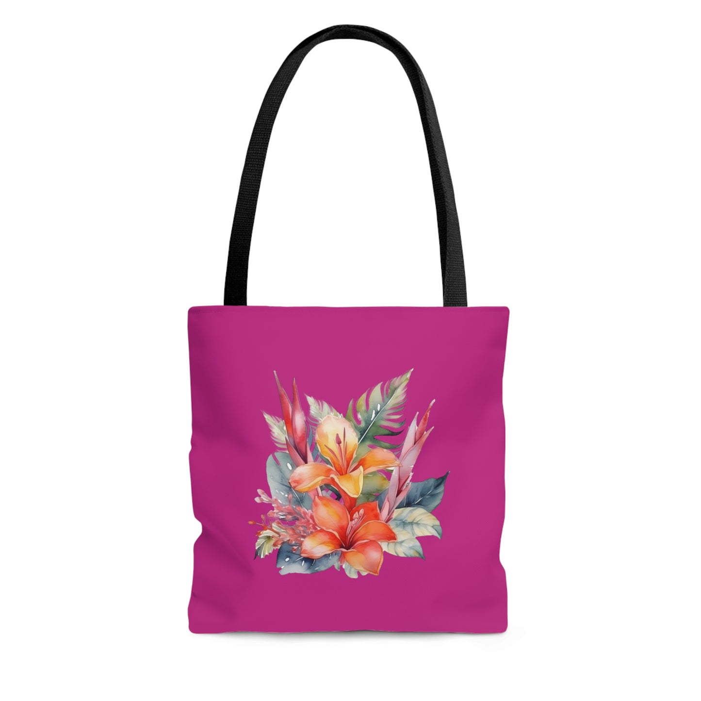 Beautiful Island Flowers Tote Bag