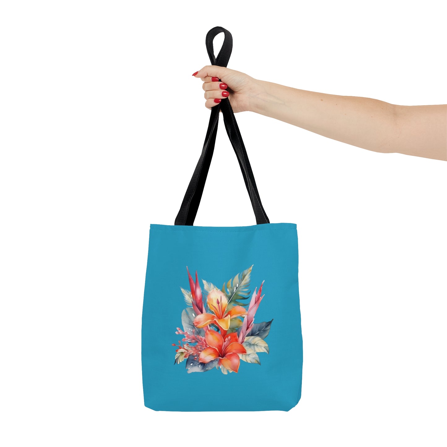 Beautiful Island Flowers Tote Bag