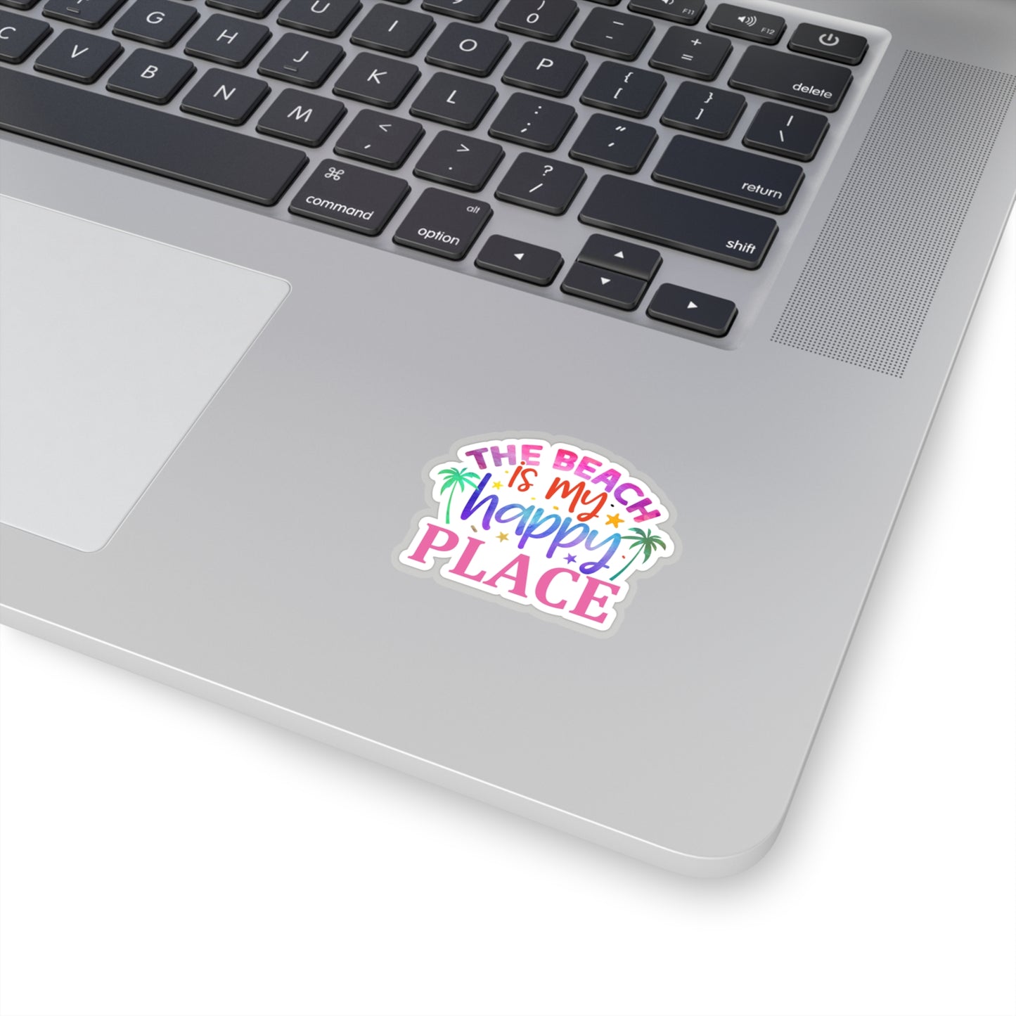 The Beach is my Happy Place Indoor Vinyl Sticker