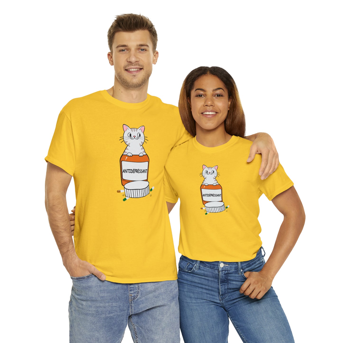 Antidepressant Cat Shirt