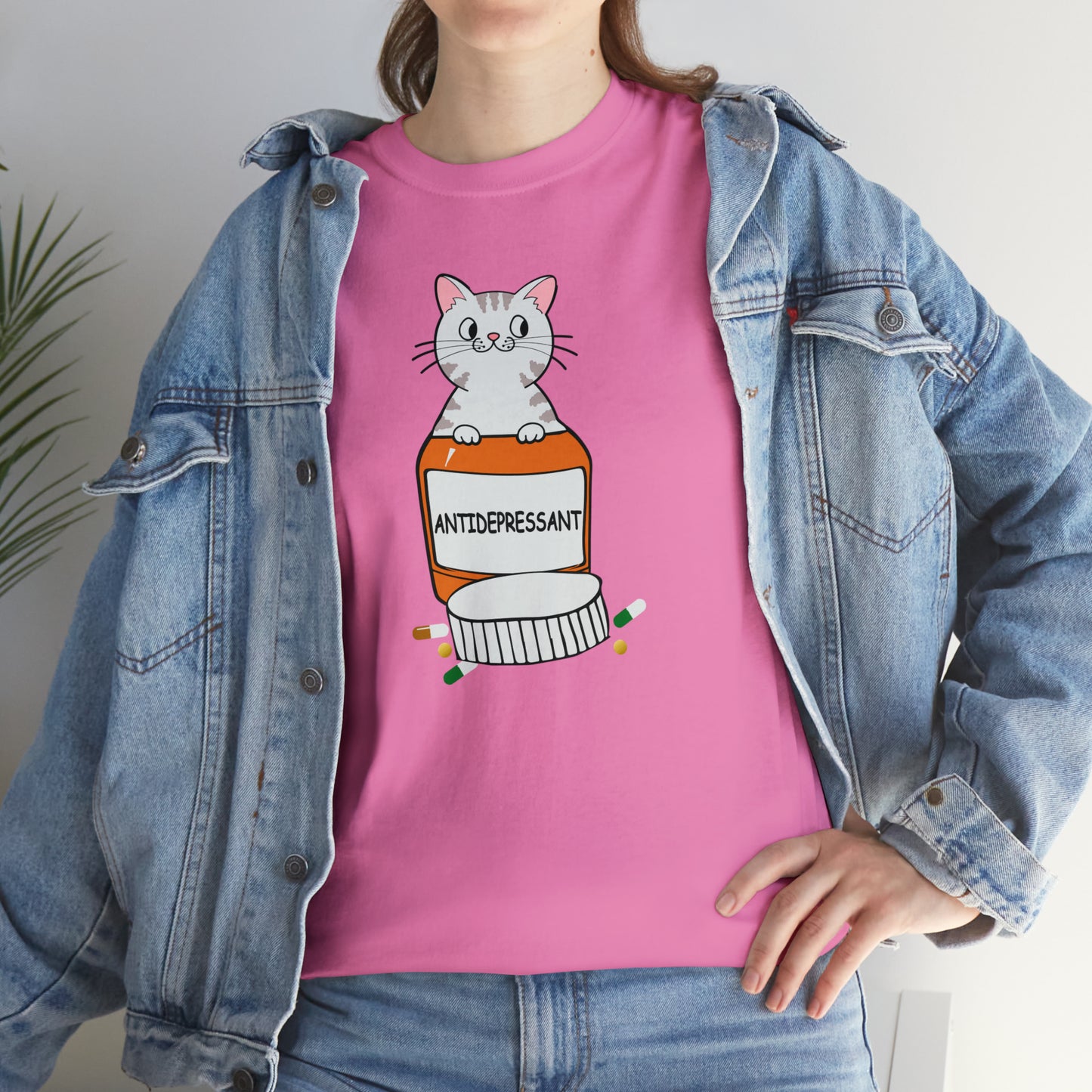 Antidepressant Cat Shirt