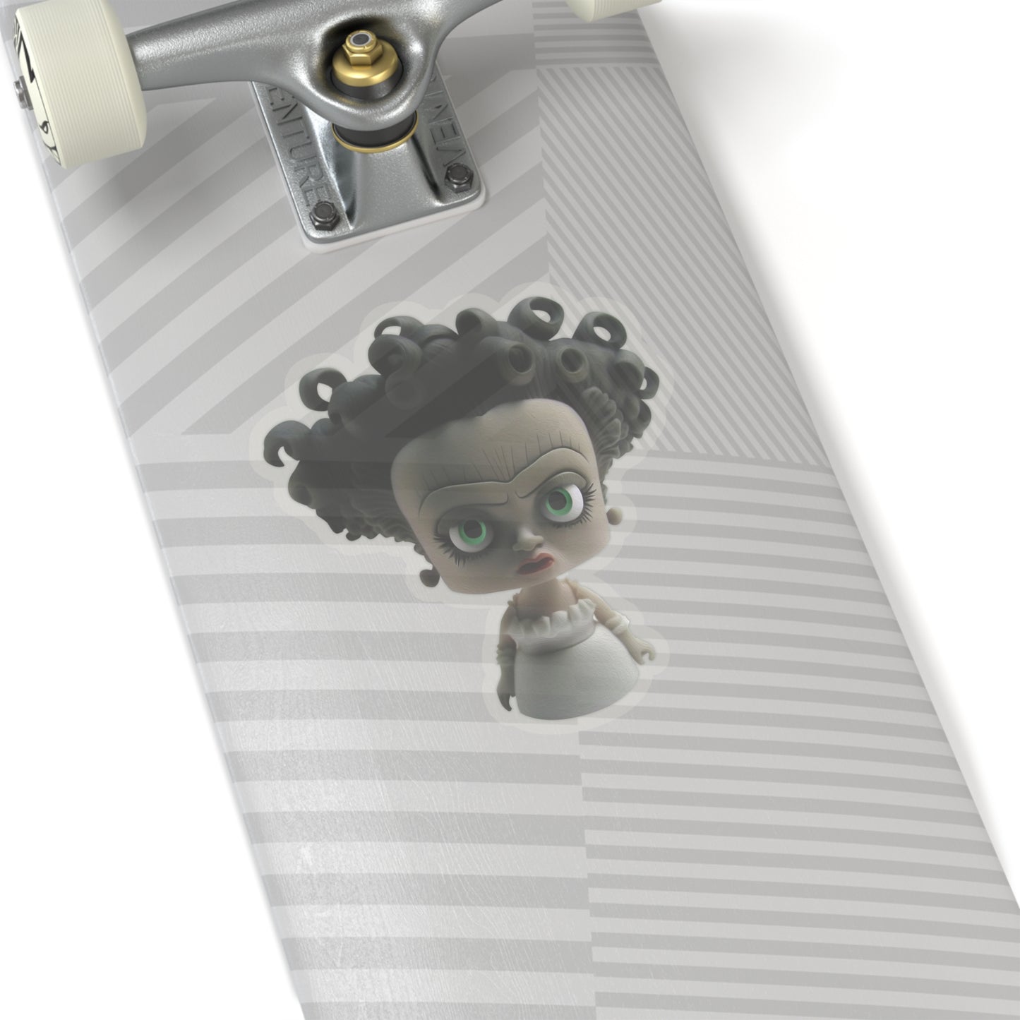 Halloween Bride of Frankenstein Indoor Vinyl Sticker