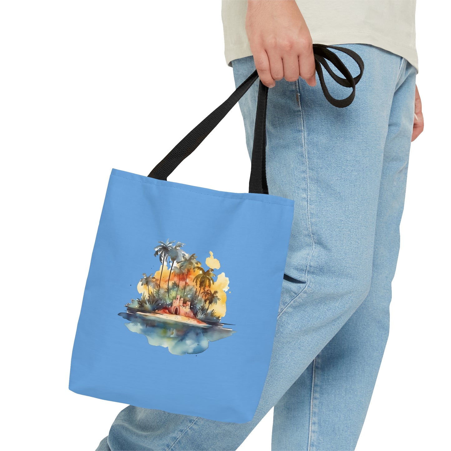 Island Sandcastle Tote Bag