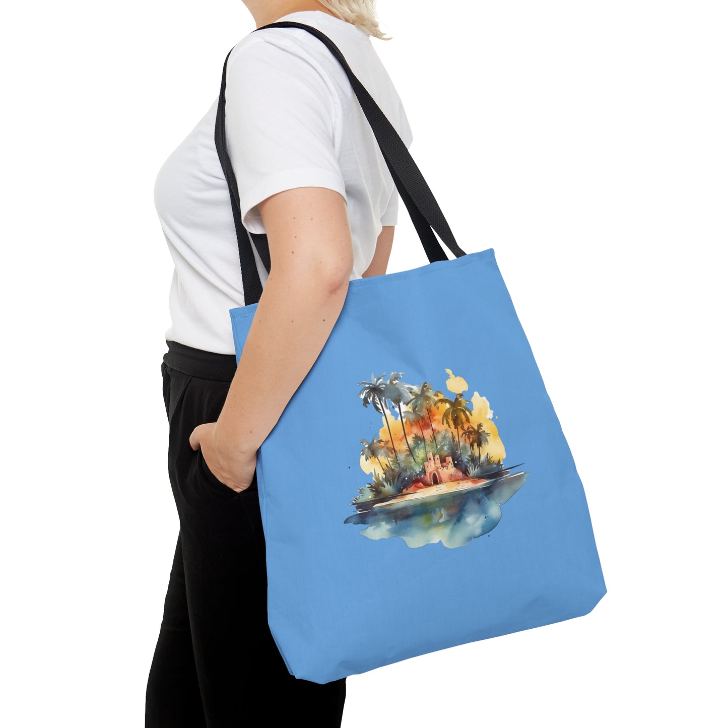 Island Sandcastle Tote Bag