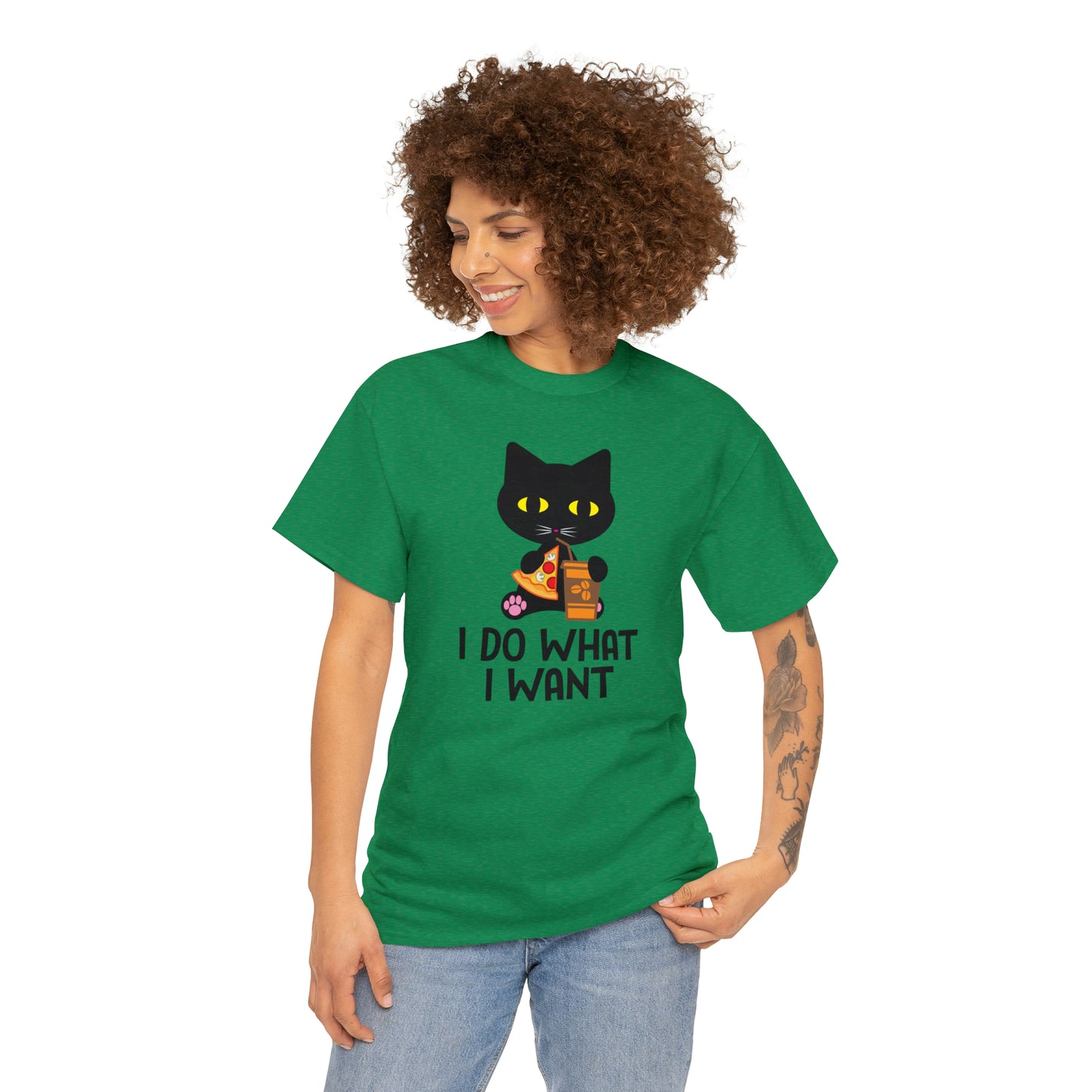 I do what I want Cat Shirt