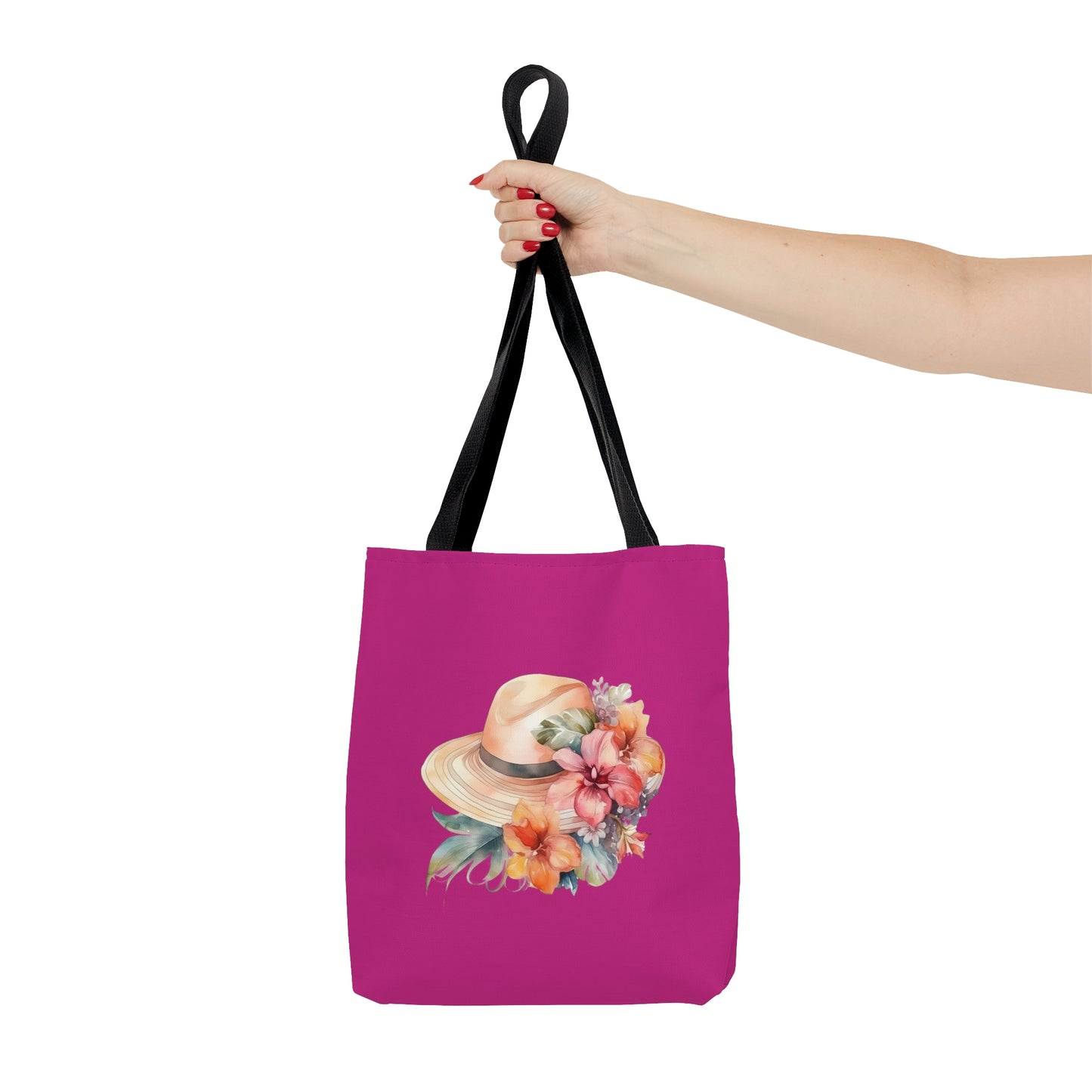 Flowers and Hat Tote Bag