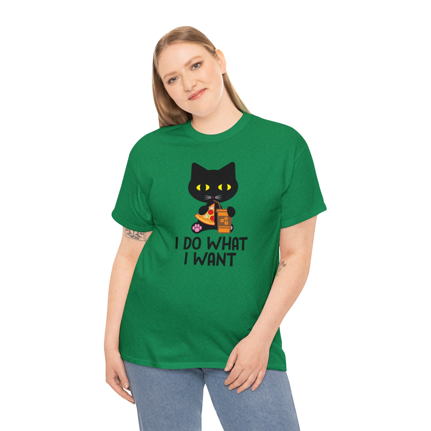 I do what I want Cat Shirt