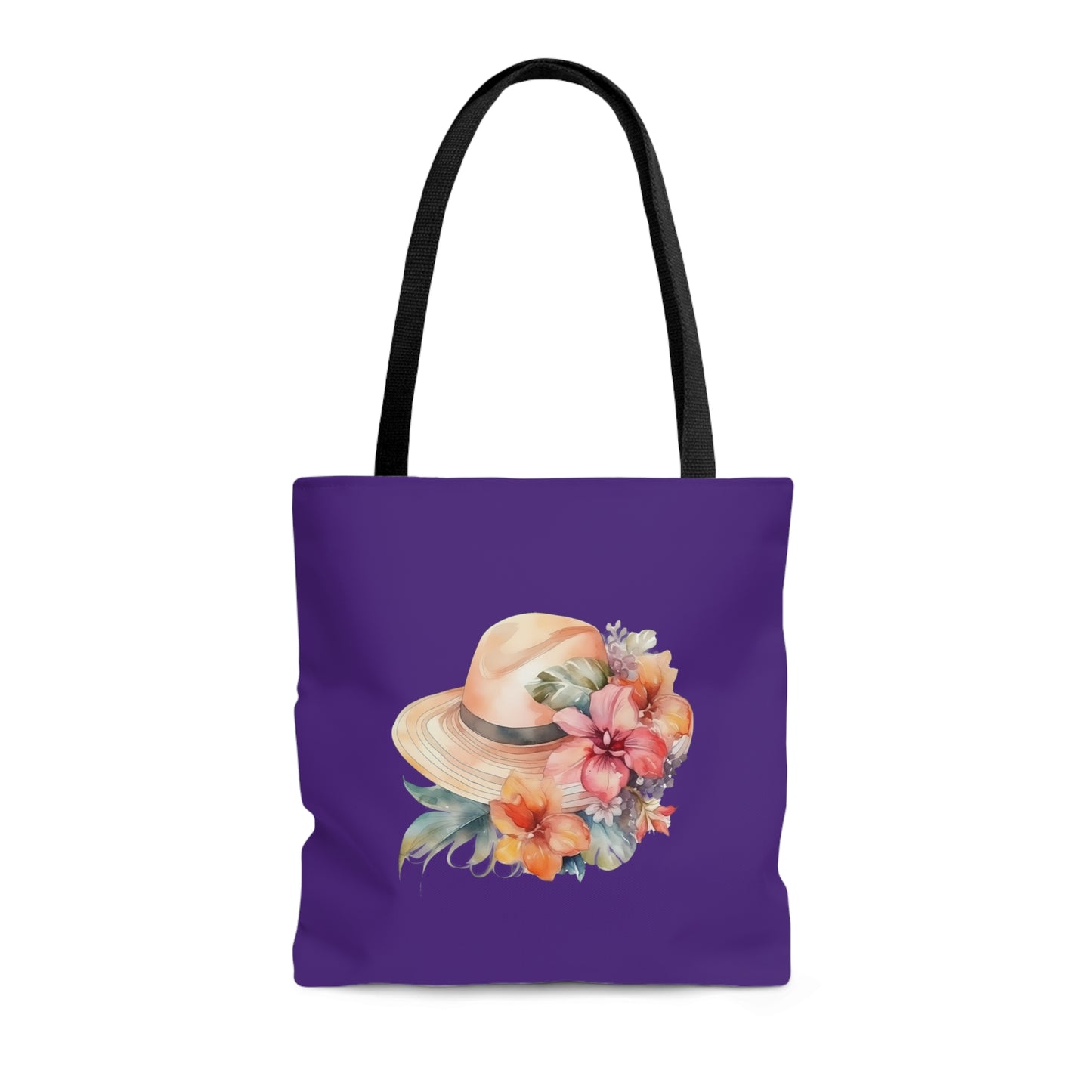 Flowers and Hat Tote Bag