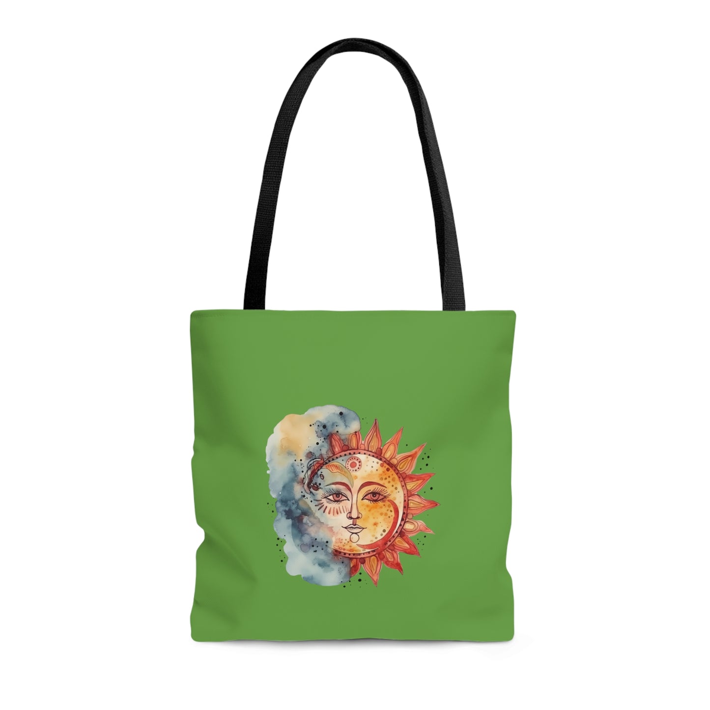 Sun and Watercolor Tote Bag