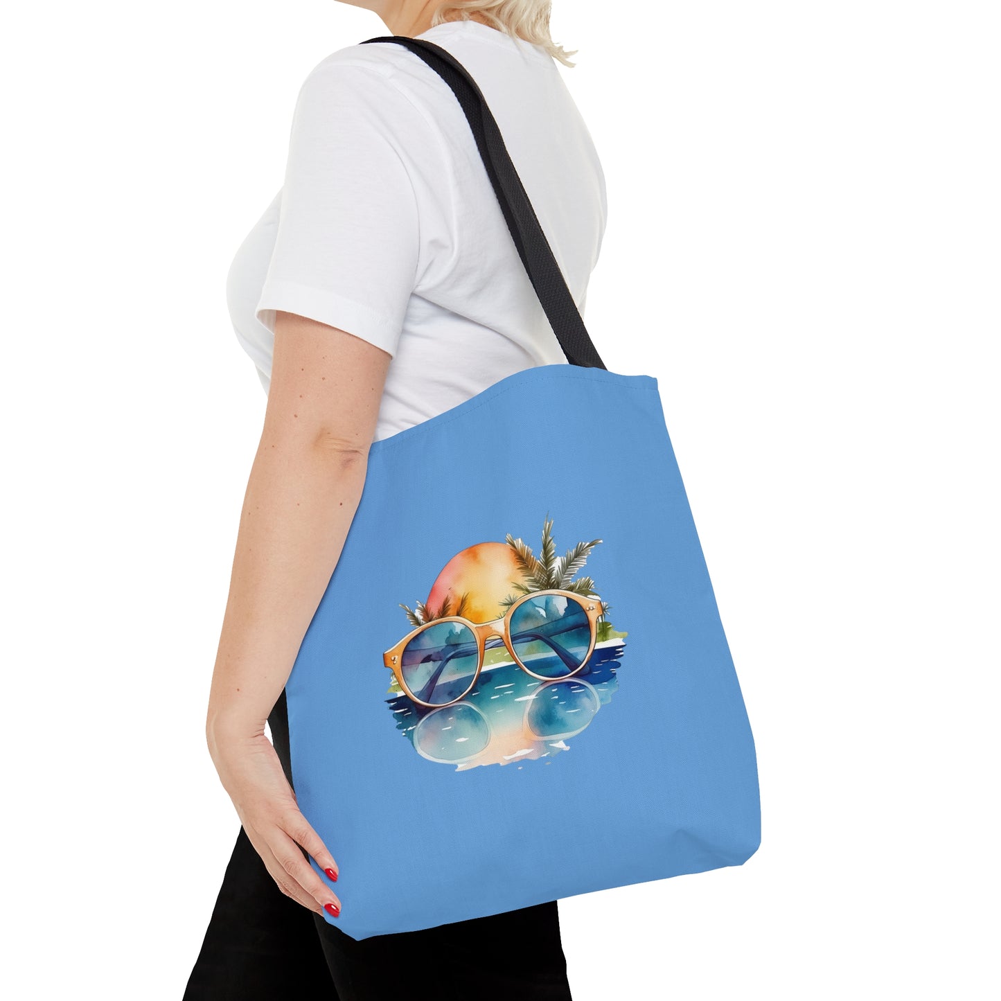 Sunglasses in Water Tote Bag