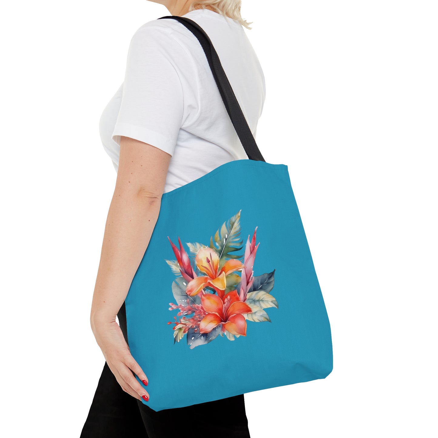 Beautiful Island Flowers Tote Bag