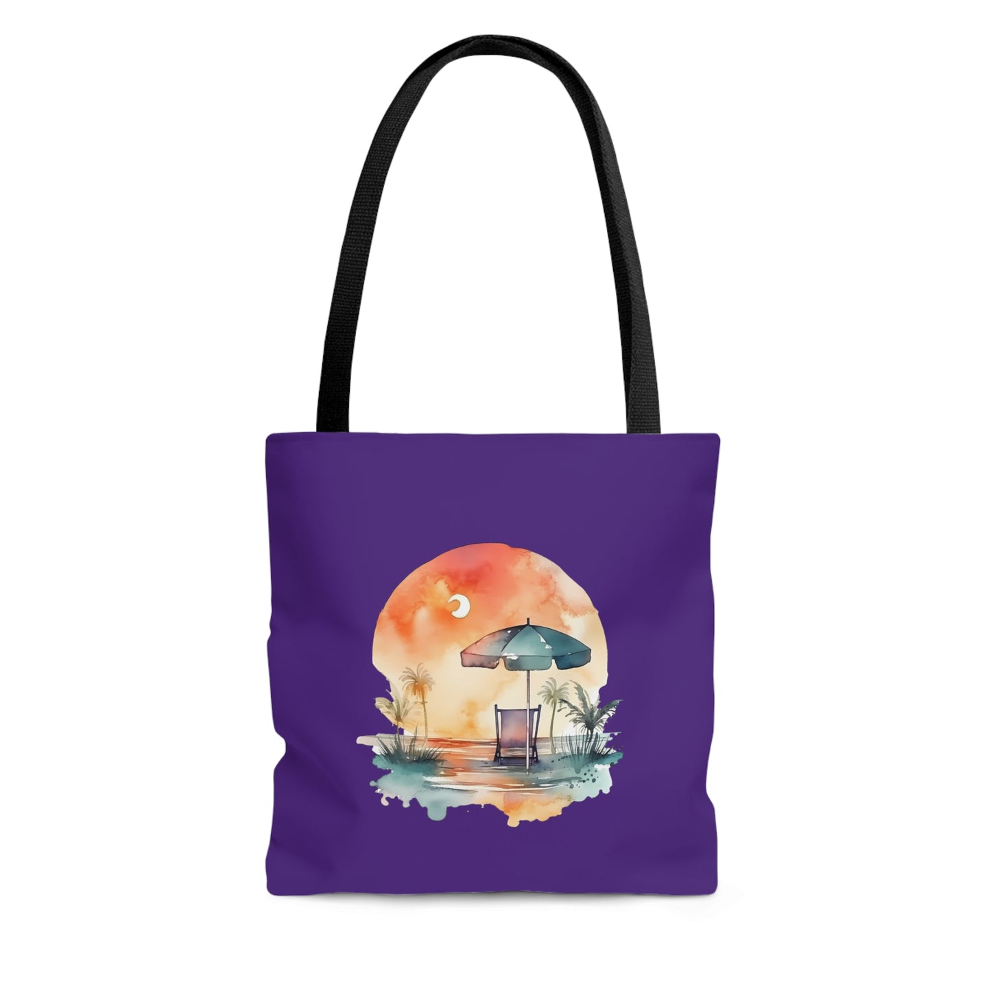 Beach Chair with Umbrella Tote Bag