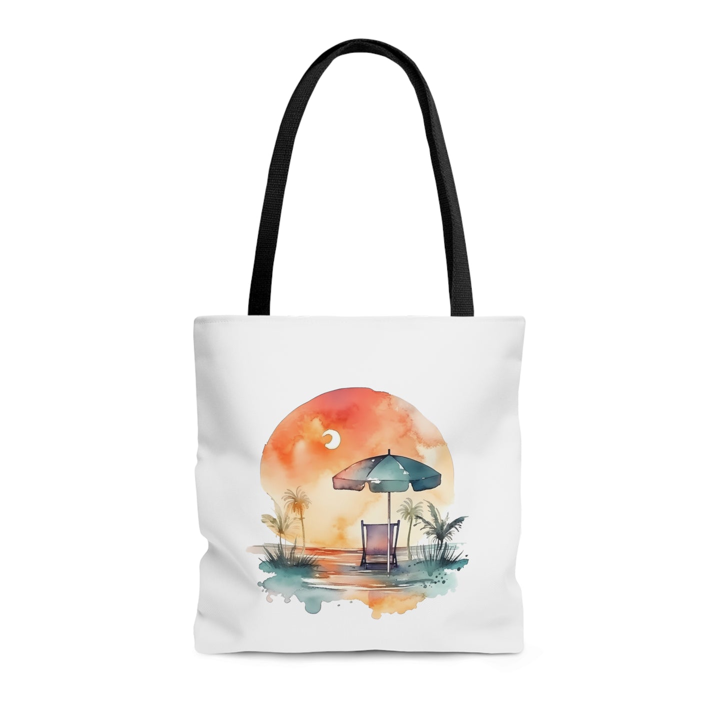 Beach Chair with Umbrella Tote Bag