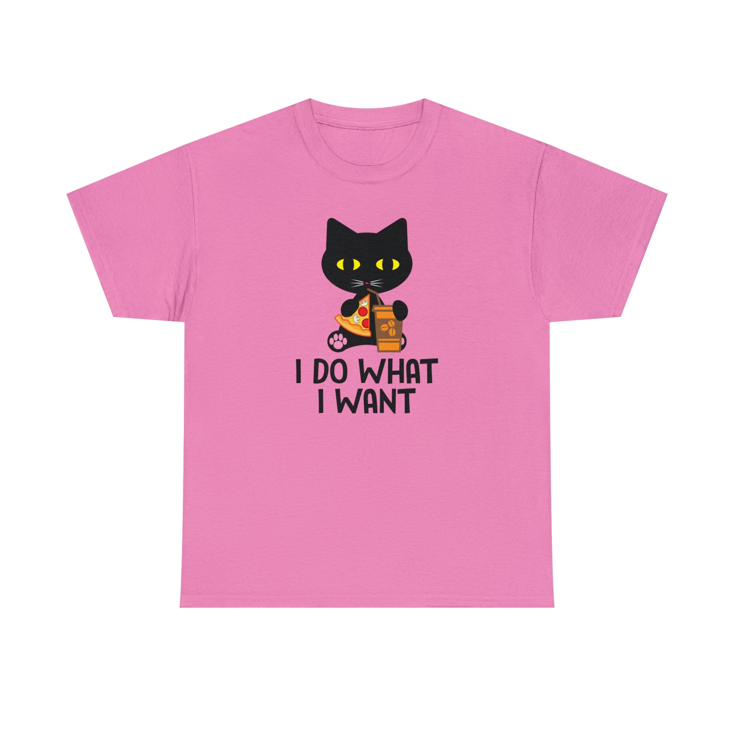 I do what I want Cat Shirt