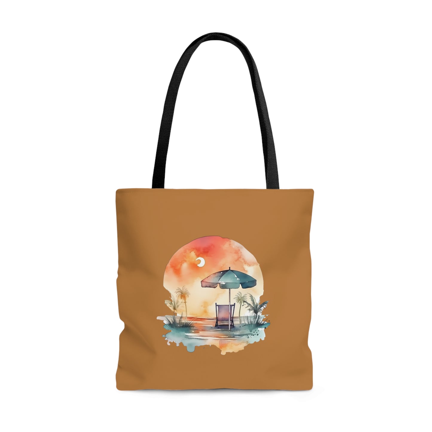 Beach Chair with Umbrella Tote Bag