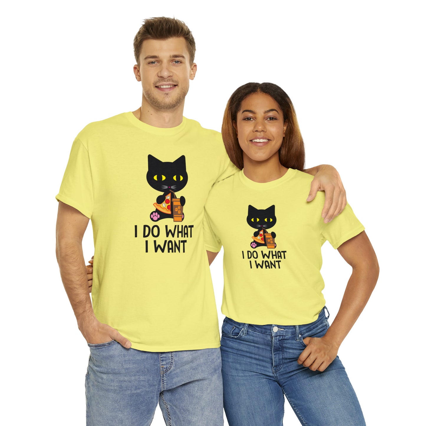 I do what I want Cat Shirt