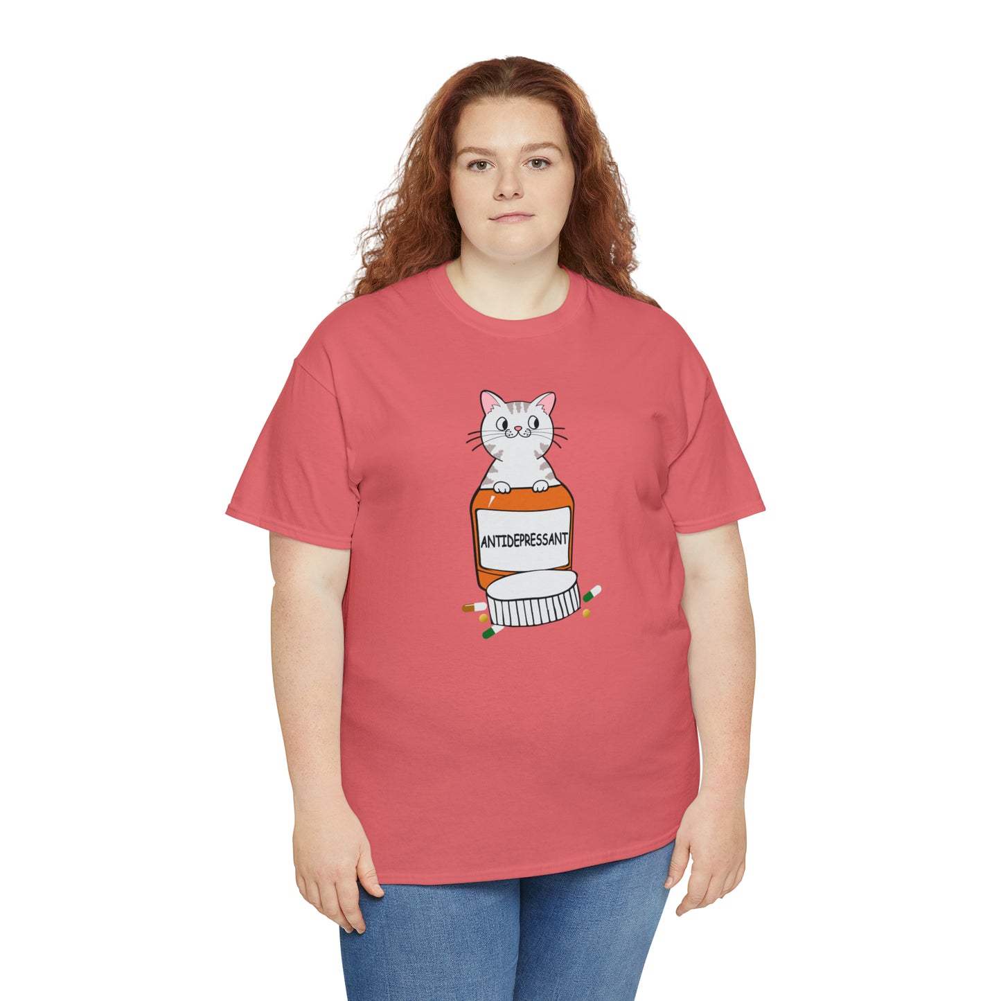 Antidepressant Cat Shirt