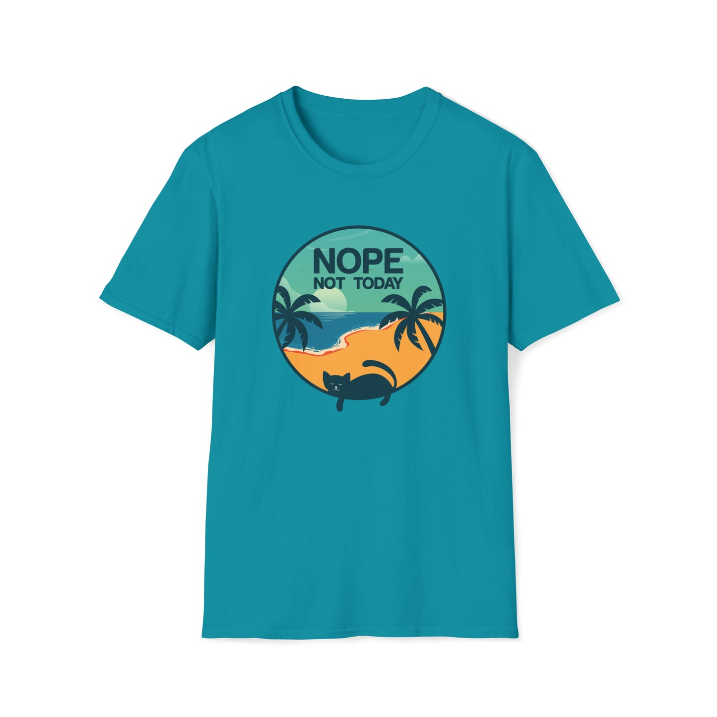 Nope Not Today Cat Shirt