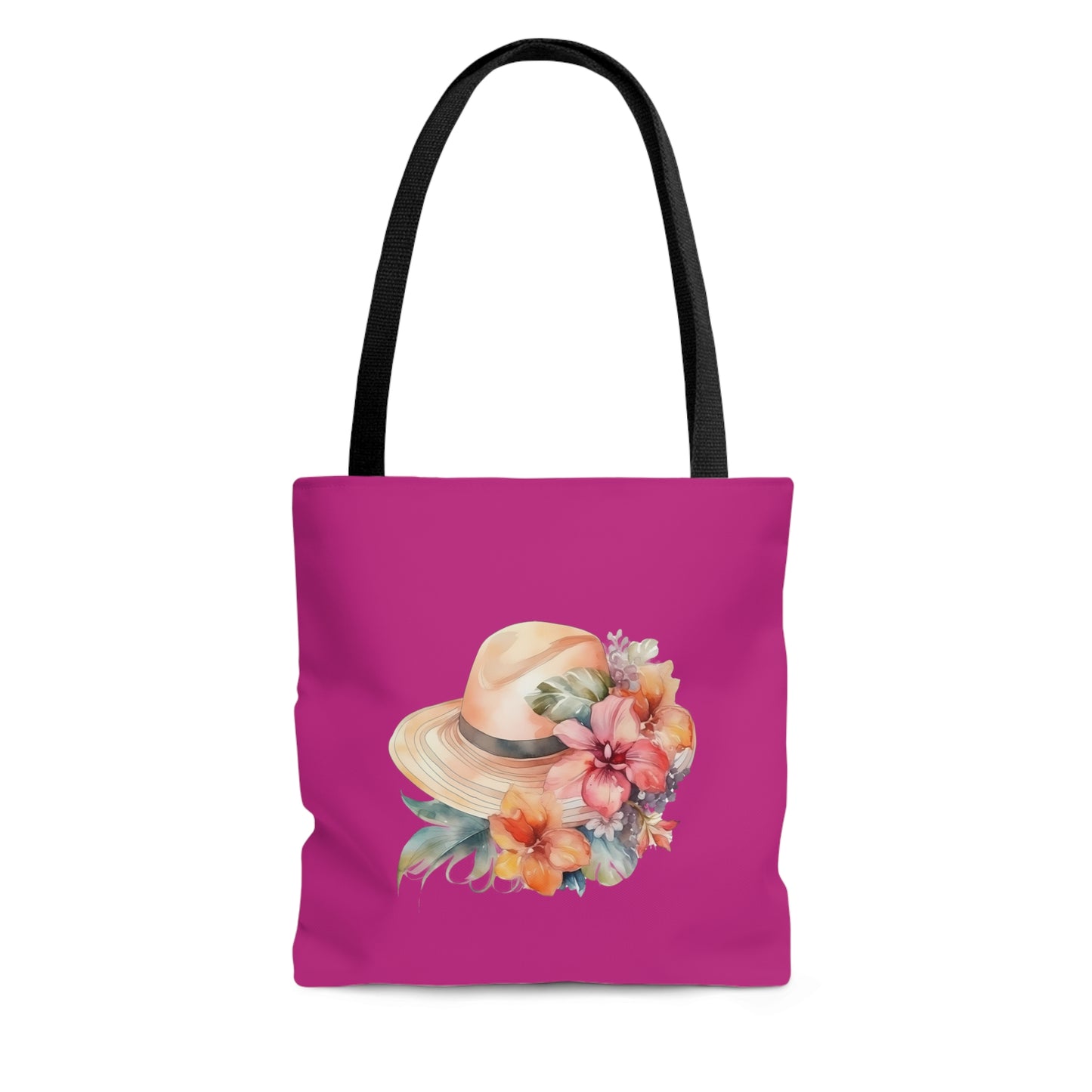 Flowers and Hat Tote Bag